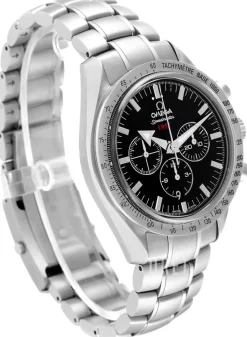 Speedmaster Broad Arrow Svart/Stål Ø42 mm