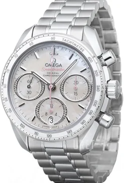 Speedmaster Chronograph 38Mm Vit/Stål Ø38 mm