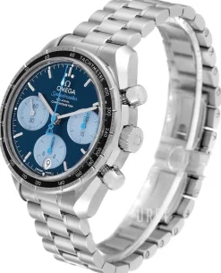 Speedmaster Chronograph 38Mm Blå/Stål Ø38 mm