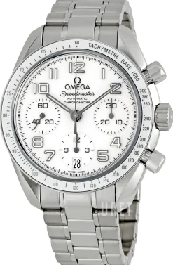 Speedmaster Chronograph 38mm Vit/Stål Ø38 mm