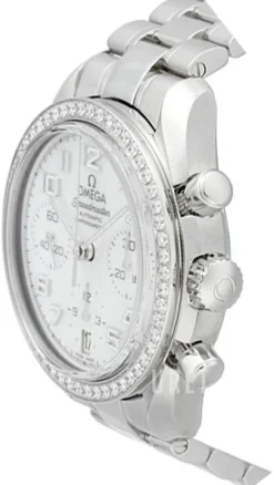 Speedmaster Chronograph 38mm Vit/Stål Ø38 mm