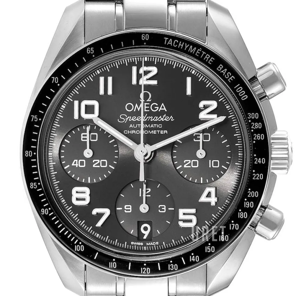 Speedmaster Chronograph 38mm Grå/Stål Ø38 mm
