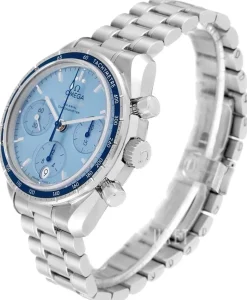 Speedmaster Chronograph 38Mm Blå/Stål Ø38 mm