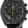 Speedmaster Dark Side of The Moon Apollo 8 Svart/Gummi Ø44.25 mm