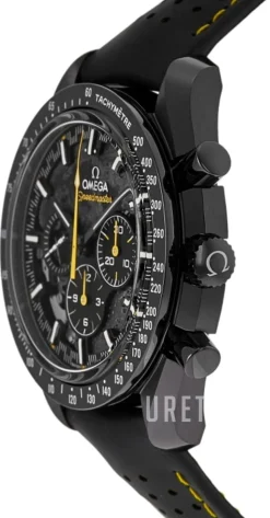 Speedmaster Dark Side of The Moon Apollo 8 Svart/Gummi Ø44.25 mm