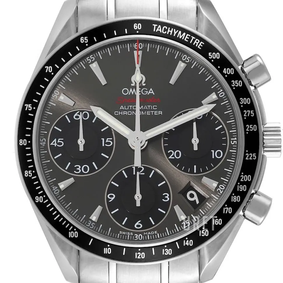 Speedmaster Date Grå/Stål Ø40 mm