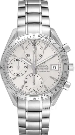 Speedmaster Date Silverfärgad/Stål Ø40 mm