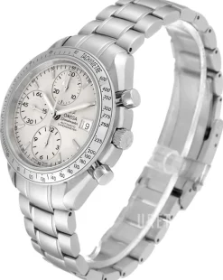 Speedmaster Date Silverfärgad/Stål Ø40 mm