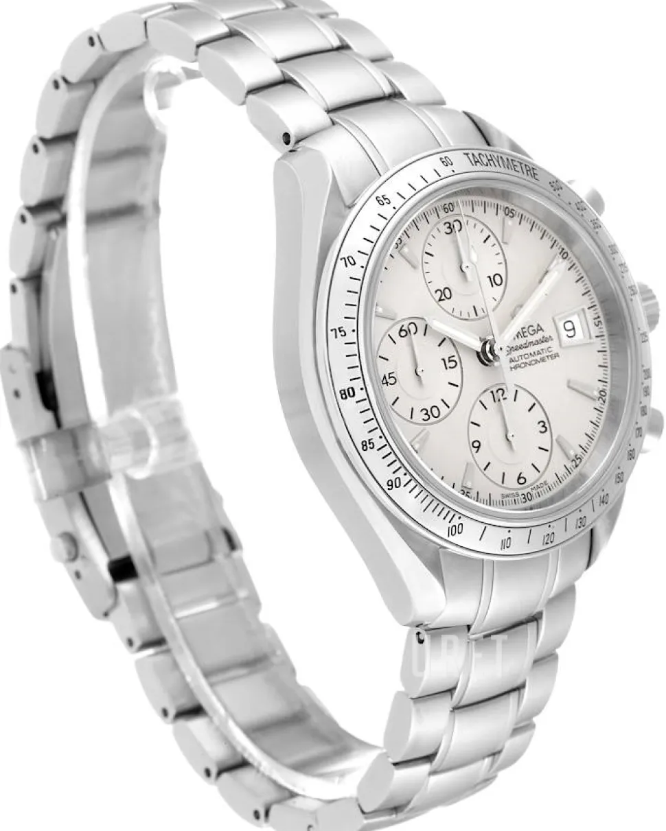 Speedmaster Date Silverfärgad/Stål Ø40 mm