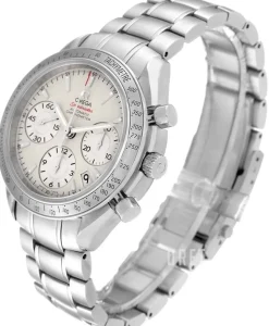 Speedmaster Date Silverfärgad/Stål Ø40 mm