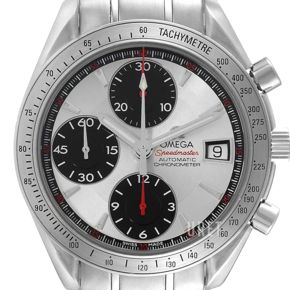 Speedmaster Date Silverfärgad/Stål Ø40 mm