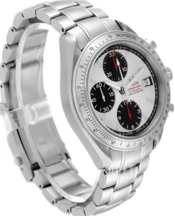 Speedmaster Date Silverfärgad/Stål Ø40 mm