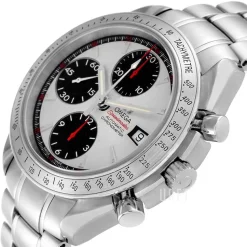 Speedmaster Date Silverfärgad/Stål Ø40 mm