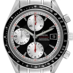 Speedmaster Date Svart/Stål Ø40 mm