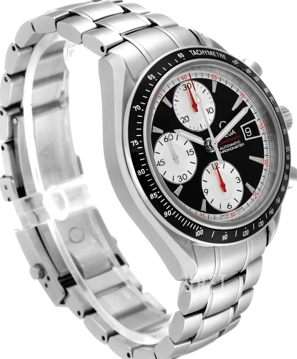 Speedmaster Date Svart/Stål Ø40 mm