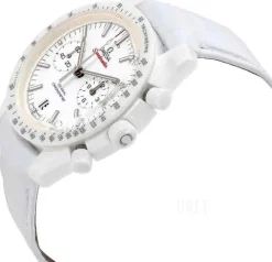 Speedmaster Moonwatch Co-Axial Chronograph 44.25mm Vit/Läder Ø44.25 mm