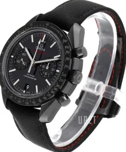 Speedmaster Moonwatch Co-Axial Chronograph 44.25mm Svart/Läder Ø44.25 mm