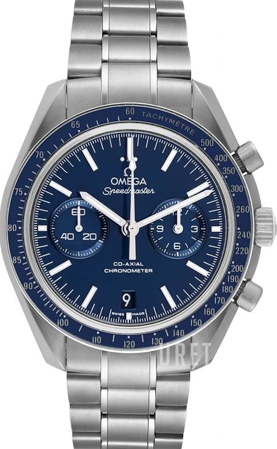 Speedmaster Moonwatch Co-Axial Chronograph 44.25mm Blå/Titan Ø44.25 mm
