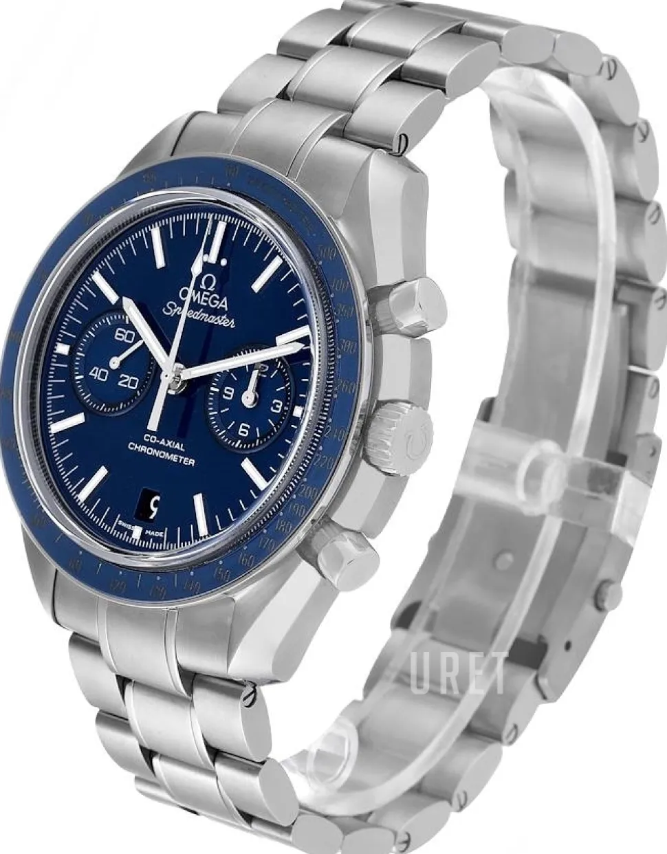 Speedmaster Moonwatch Co-Axial Chronograph 44.25mm Blå/Titan Ø44.25 mm