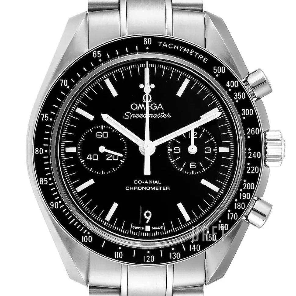Speedmaster Moonwatch Co-Axial Chronograph 44.25mm Svart/Stål Ø44.25 mm