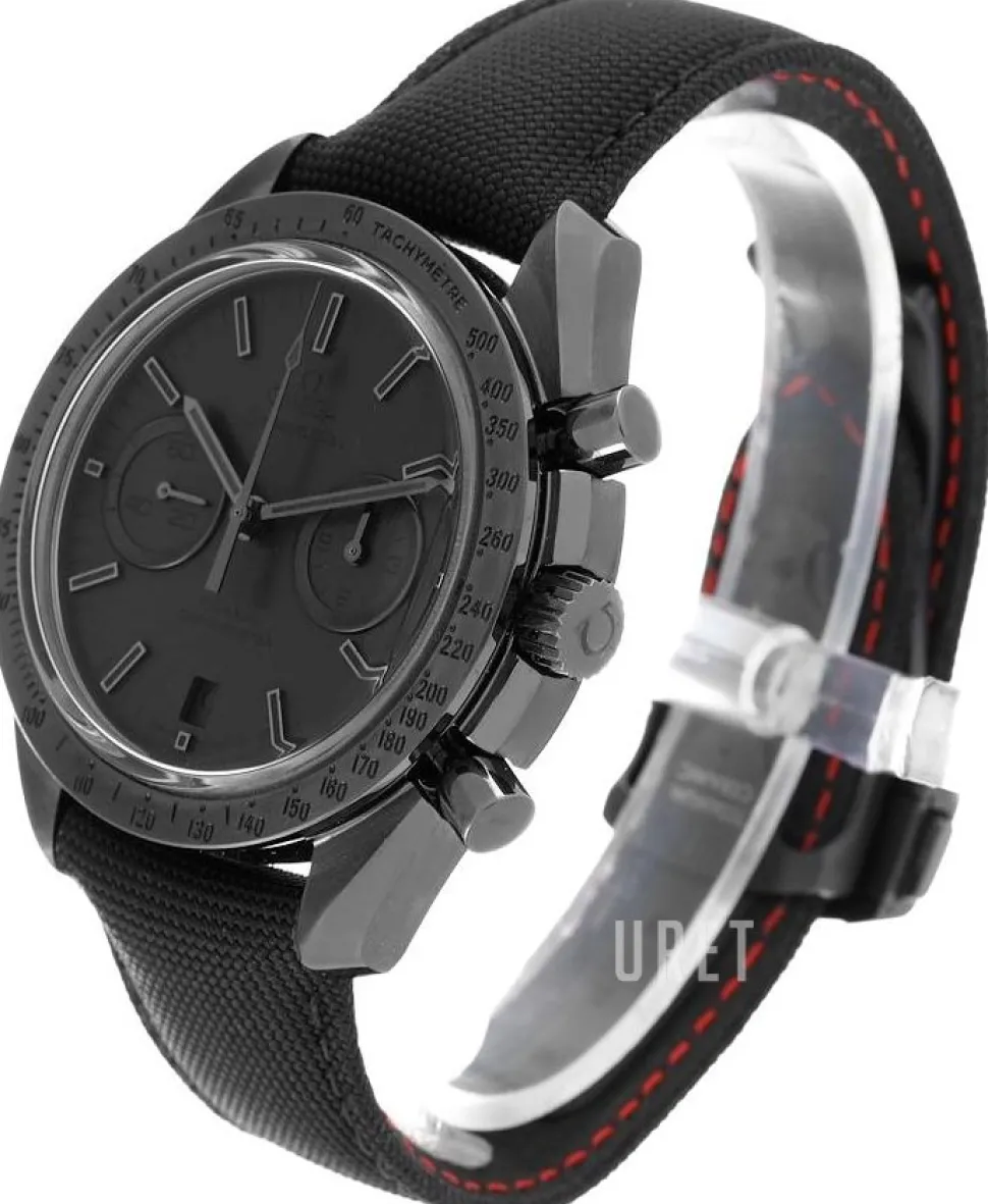 Speedmaster Moonwatch Co-Axial Chronograph 44.25mm Svart/Textil Ø44.25 mm