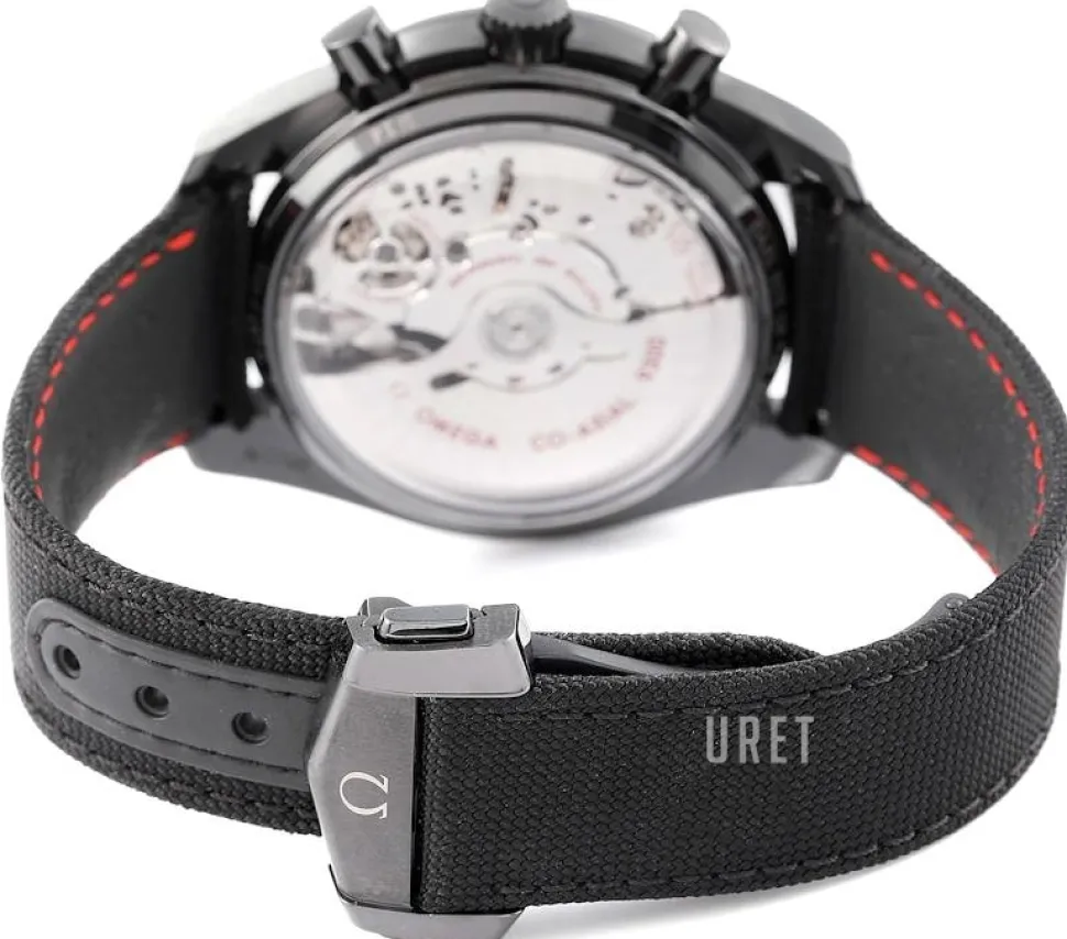 Speedmaster Moonwatch Co-Axial Chronograph 44.25mm Svart/Textil Ø44.25 mm