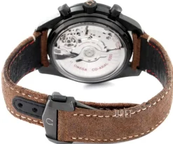 Speedmaster Moonwatch Co-Axial Chronograph 44.25mm Svart/Läder Ø44.25 mm