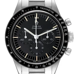 Speedmaster Moonwatch Ed White Svart/Stål Ø39.7 mm