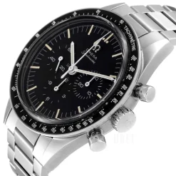 Speedmaster Moonwatch Ed White Svart/Stål Ø39.7 mm