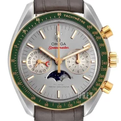 Speedmaster Moonwatch Grå/Läder Ø44.25 mm