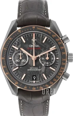 Speedmaster Moonwatch Grå/Läder Ø44.25 mm