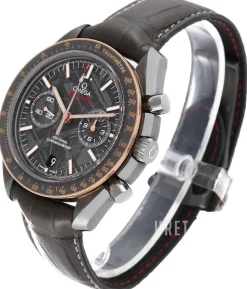 Speedmaster Moonwatch Grå/Läder Ø44.25 mm