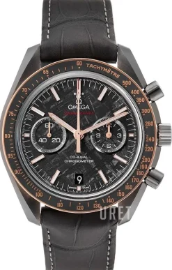 Speedmaster Moonwatch Grå/Läder Ø44.25 mm