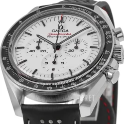 Speedmaster Moonwatch Professional 42mm Vit/Läder Ø42 mm