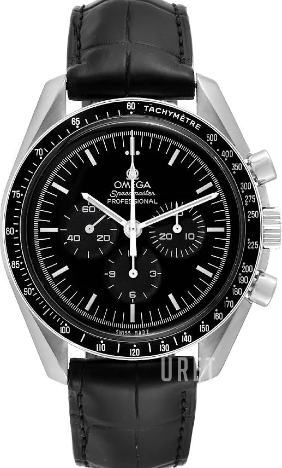 Speedmaster Moonwatch Professional 42mm Svart/Läder Ø42 mm
