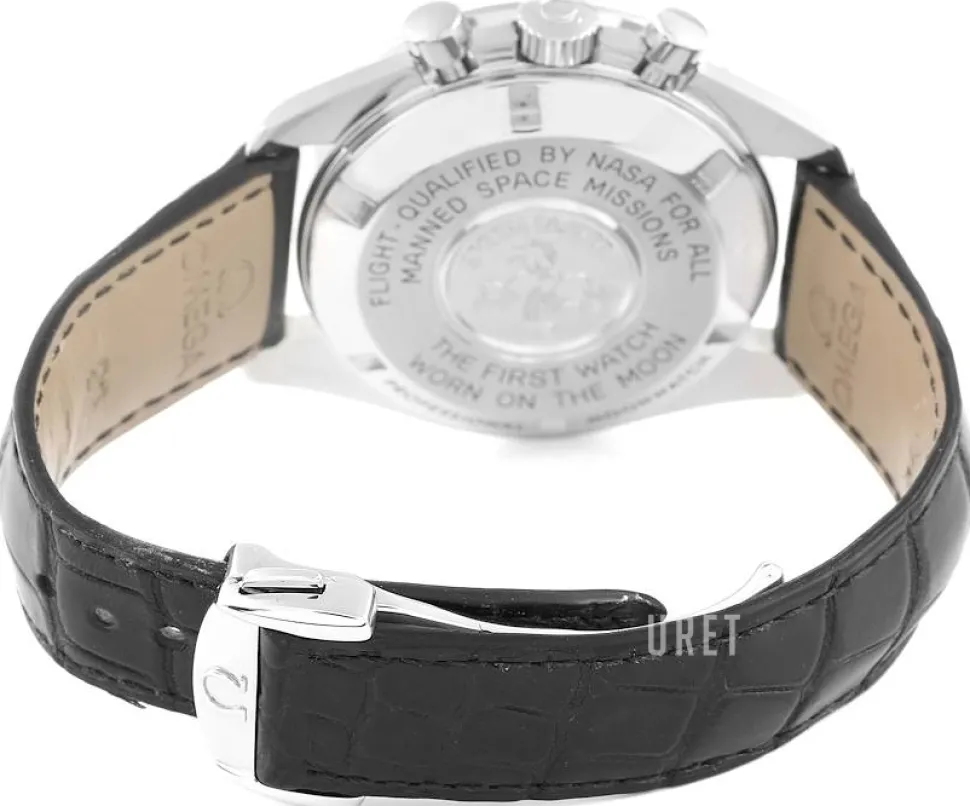 Speedmaster Moonwatch Professional 42mm Svart/Läder Ø42 mm