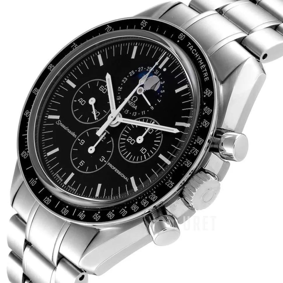 Speedmaster Moonwatch Professional 42mm Svart/Stål Ø42 mm