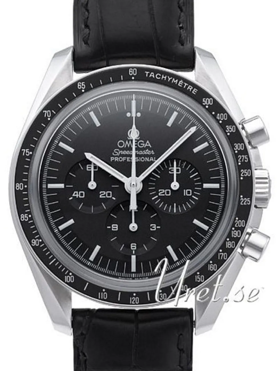 Speedmaster Moonwatch Professional 42mm Svart/Läder Ø42 mm