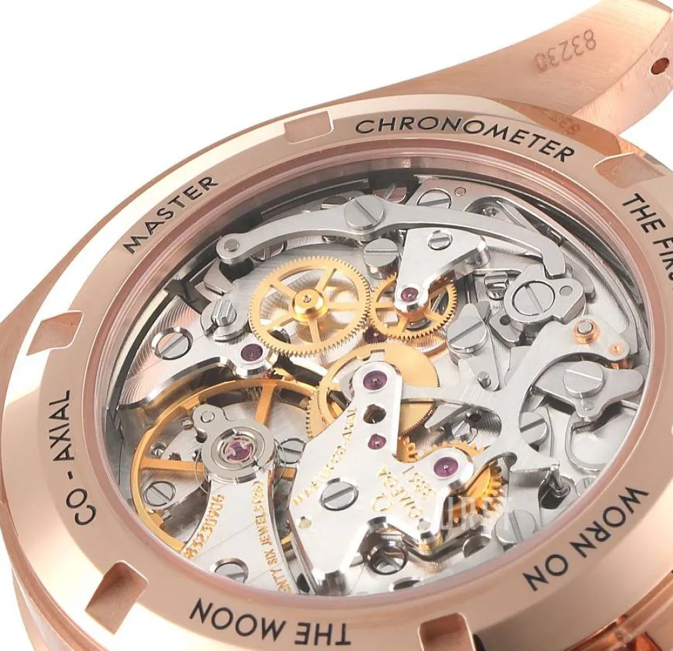 Speedmaster Moonwatch Professional 42Mm Svart/Läder Ø42 mm