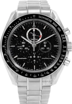 Speedmaster Moonwatch Professional Moonphase 44.25mm Svart/Stål Ø44.25 mm