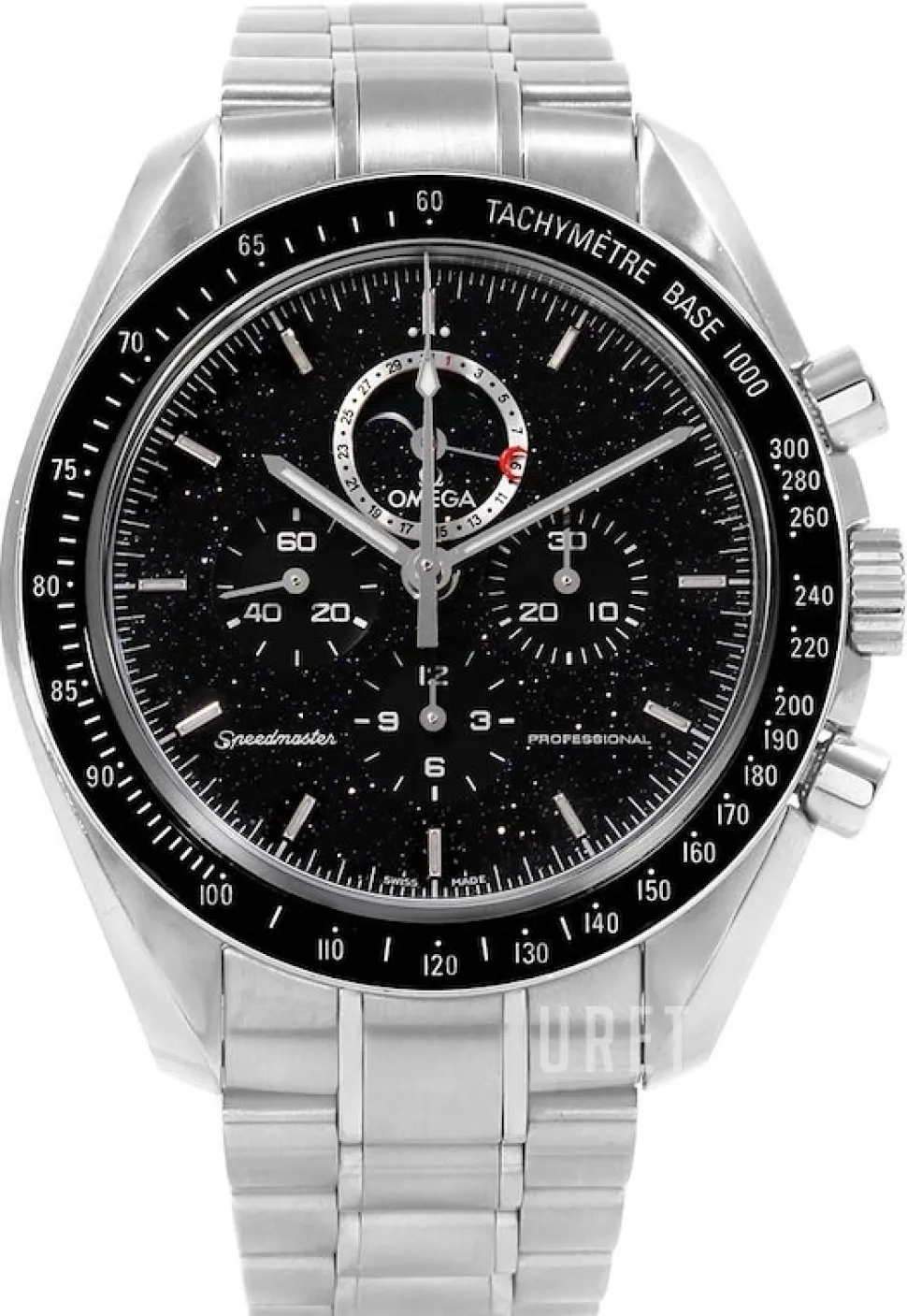 Speedmaster Moonwatch Professional Moonphase 44.25mm Svart/Stål Ø44.25 mm