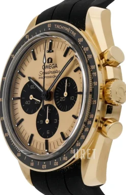 Speedmaster Moonwatch Professional 42Mm Roséguldstonad/Gummi Ø42 mm