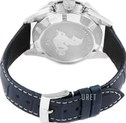 Speedmaster Moonwatch Silverfärgad/Läder Ø39.7 mm