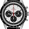 Speedmaster Moonwatch Silverfärgad/Läder Ø39.7 mm