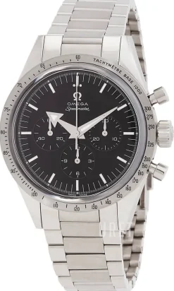 Speedmaster Moonwatch Svart/18 karat vitt guld Ø38.6 mm