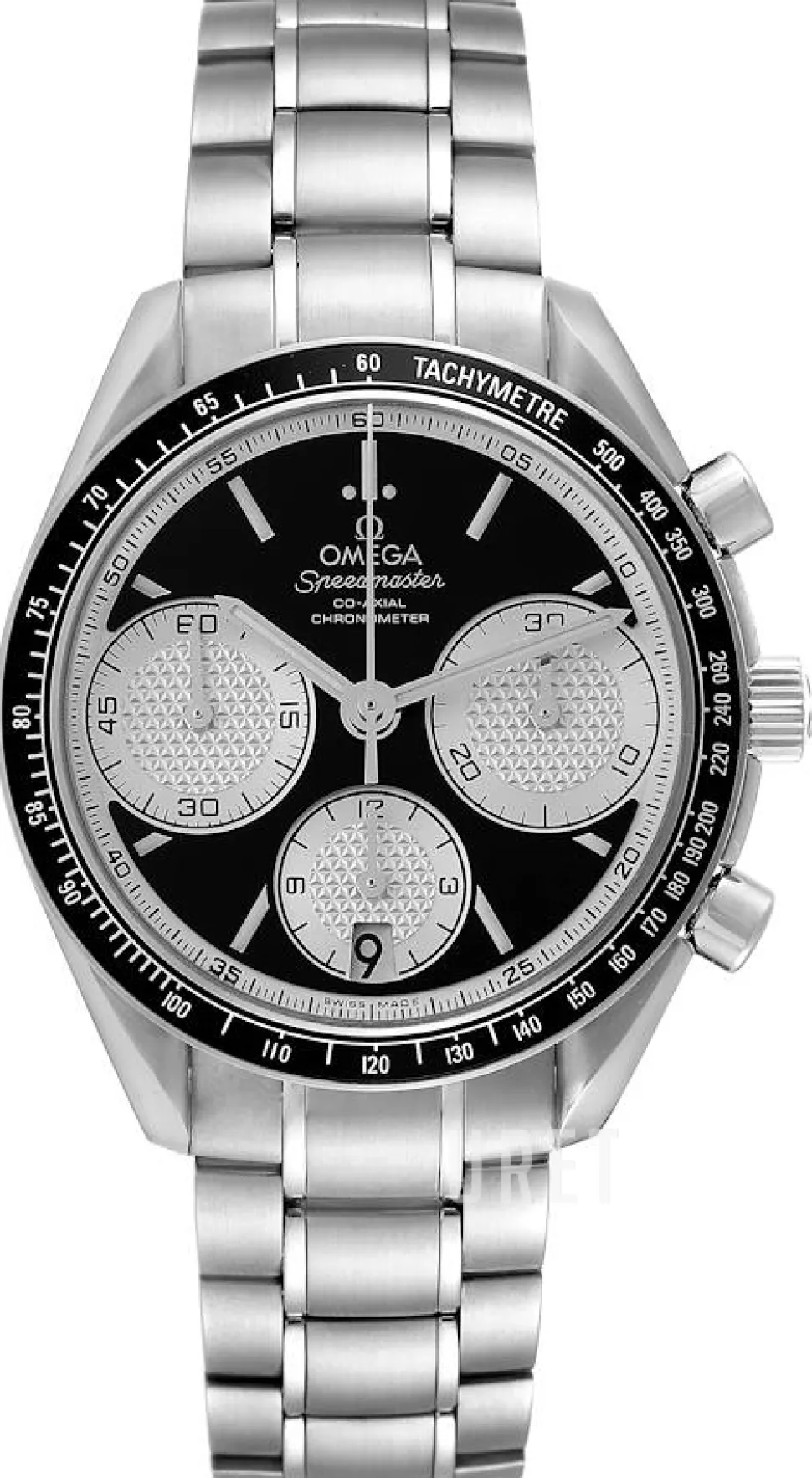 Speedmaster Racing Co-Axial Chronograph 40mm Svart/Stål Ø40 mm