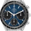 Speedmaster Racing Co-Axial Chronograph 40mm Blå/Stål Ø40 mm