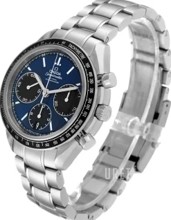 Speedmaster Racing Co-Axial Chronograph 40mm Blå/Stål Ø40 mm