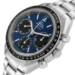 Speedmaster Racing Co-Axial Chronograph 40mm Blå/Stål Ø40 mm