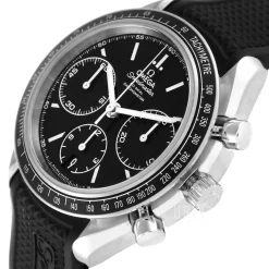 Speedmaster Racing Co-Axial Chronograph 40mm Svart/Gummi Ø40 mm